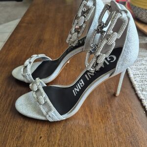 Gianni Bini Silver Women's Heels